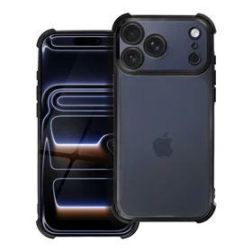 Viedtālruņa apvalks ANTISHOCK ELECTRO IPHONE 17 Pro Max melns
