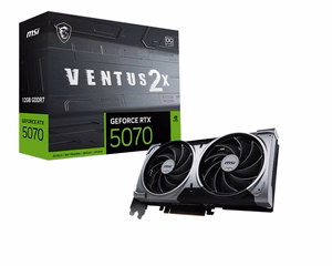 MSI GeForce RTX 5070 12G VENTUS 2X OC NVIDIA 12 GB GDDR7 grafikas karte
