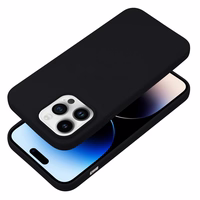 Mīksts viedtālruņa apvalks IPHONE 14 Pro Max melns