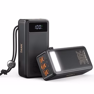 Powerbank Veger Tank Boost (W5001C) PD QC3.0 5A 130W 56000 mAh черный