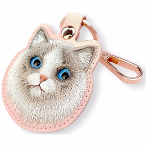 Nimmy New Big Eyed Pet 2.0 lielacaina kaķa formas izsekotāja maciņš – rozā