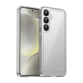 Kosmosa apvalks ar želejas rāmi Samsung Galaxy S25+ - caurspīdīgs