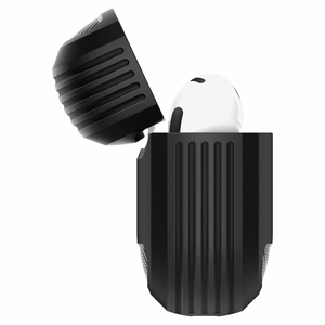 Spigen Rugged Armor viedtālruņa apvalks AirPods 4 - melna