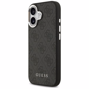 Guess 4G Classic Logo MagSafe maciņš iPhone 17, melns