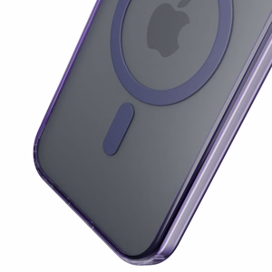 3mk Frosty Magnētiskais violets viedtālruņa apvalks Apple iPhone 15 - violets