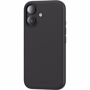 Benks magnētiskais Vita Pro silikona viedtālruņa apvalks Iphone 16 Plus, melns