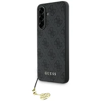 Guess 4G Charms Collection apvalks Samsung Galaxy A56 - Melns