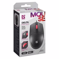 MOUSE DEFENDER DELTA MM-523 melna OPTICAL