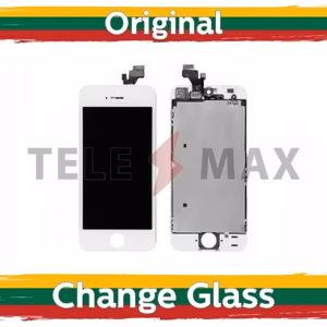 LCD Displejs Saderīgs ar iPhone 5G Balts Original / Renewed