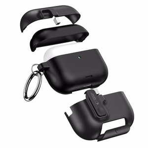 Tech-Protect Slim Hook Чехол для AirPods Pro 3 - чёрный