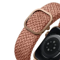UNIQ siksniņa Aspen Apple Watch 44/42/45 mm Series 1/2/3/4/5/6/7/8/9/SE/SE2 pīts rozā/grapefruit rozā