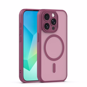 Mag Matt maciņš iPhone 14 Pro 6,1" bordo