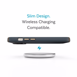 Speck Presidio2 Pro vāciņš ierīcei iPhone 15 Plus / 14 Plus, ar Microban pretmikrobu aizsardzību, “Charcoal / Cool Bronze / Slate” krāsu kombinācija