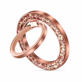 Tech-Protect MMR200 magnētiskais turētājs / gredzens ar MagSafe - rozā ar kristāliem