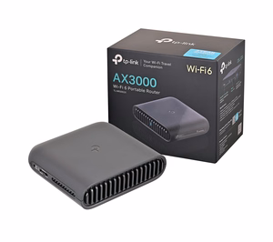 TP-Link TL-WR3002X bezvadu maršrutētājs Gigabit Ethernet divjoslu (2.4 GHz / 5 GHz) melns