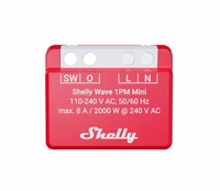 Shelly Wave 1PM Mini LR Smart Z-Wave Relay