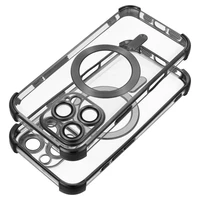 Viedtālruņa apvalks ANTISHOCK ELECTRO IPHONE 17 Pro Max saderīgs ar MagSafe melns