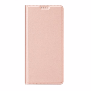 Dux Ducis Skin Pro viedtālruņa apvalks Samsung S24+ ar atloku - rozā