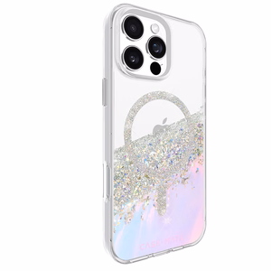Case-Mate Karat MagSafe vāciņš ierīcei iPhone 16 Pro Max, hologrāfisks Soap Bubble