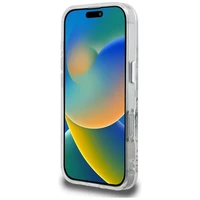 Karl Lagerfeld IML skicētais grafiskais viedtālruņa apvalks iPhone 16 Pro - caurspīdīgs