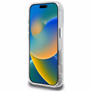 Karl Lagerfeld IML Aquarelle Karl & Choupette & Logo iPhone 16 Pro macins - balts