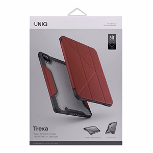 Uniq Trexa vāciņš iPad Pro 11'' 2021/2020 - sarkans