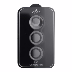 Kameras aizsargs 9H, paredzēts SAMSUNG A35, melns