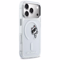Karl Lagerfeld IML Peekaboo MagSafe Maciņš for iPhone 17 Pro - Clear