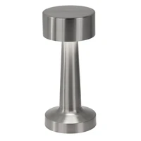 Nakts lampa WDL-03 bezvadu sudraba