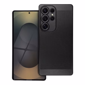 BREEZY viedtālruņa apvalks SAMSUNG S25 Ultra melns