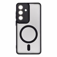 VARIETE MAG COVER Viedtālruņa apvalks, saderīgs ar MagSafe, Samsung S26 Edge melns