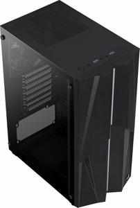 Aerocool Mecha Midi Tower melns datora korpuss