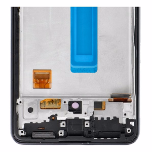 REWA OLED LCD displejs ar rāmi SAMSUNG A53 5G, melns