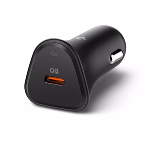 Spigen Essential EV301 30W auto lādētājs melns