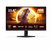 AOC G4 Q24G4RE computer monitor 60.5 cm (23.8") 2560 x 1440 pixels Quad HD LED melns, sarkans