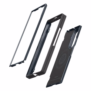 Spigen Slim Armor Pro MagSafe maciņš modelim Samsung Galaxy Z Fold 8 Ultra – tumši pelēks