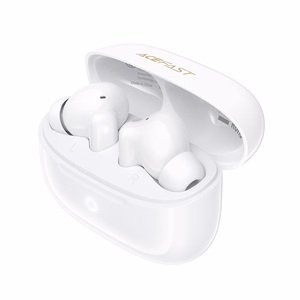Acefast W7 TWS bezvadu in-ear austiņas ar ENC, baltas