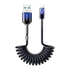 USB-A - Lightning kabelis Joyroom S-A43 1.5m melns