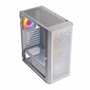 Logic ARAMIS ARGB MINIDI USB 3.0 datora korpuss, balts