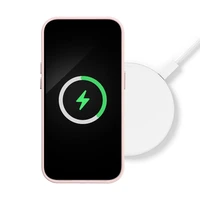 LEATHER MAG COVER viedtālruņa apvalks SAMSUNG S25 smilšu rozā