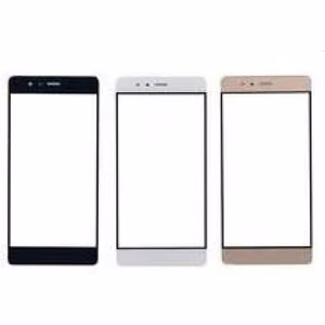 Outer Screen Glass Saderīgs ar Huawei P9 Lite Melns HQ