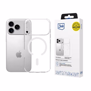 3mk Armor MagCase Viedtālruņa apvalks iPhone 17 Pro Max - skaidrs