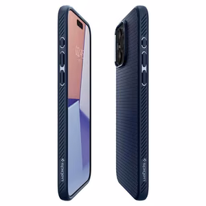 Spigen Liquid Air Case for iPhone 15 Pro Max - Blue
