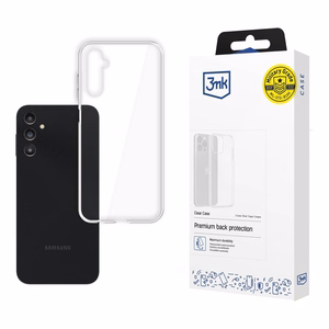 3mk Clear viedtālruņa apvalks Samsung Galaxy A14 4G / 5G - caurspīdīgs
