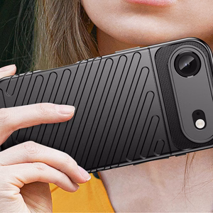Thunder viedtālruņa apvalks iPhone 17 Air - melns