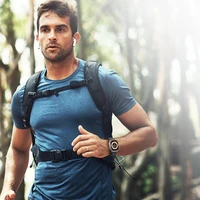 DUX DUCIS siksniņa YJ neilona Apple Watch 42 / 44 / 45 / 49 mm melna pelēka