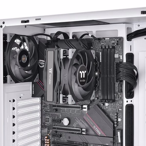 Кулер для процессора Thermaltake Toughair 310, 12 см, чёрно-серебристый