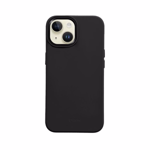Crong Color Cover LUX Magnetic vāciņš ierīcei iPhone 15 Plus, saderīgs ar MagSafe, melns