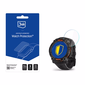 Защитное стекло смарт-часов 3mk Watch Protection FlexibleGlass для Garmin Instinct 3 45mm (Amoled, Solar)