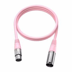 Fifine XLR L9C Cable, 180 cm (Pink)
